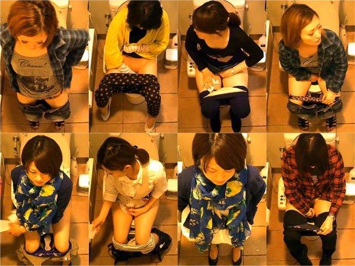 女性たちの洋式お手洗い 11(デパート編)