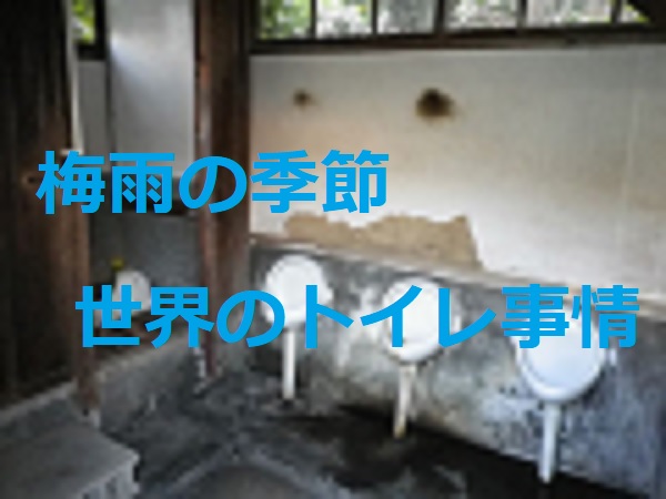 【梅雨特別】世界のトイレ事情